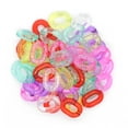thumbnail image 1 of Transparent Glitter Plastic Chain Links by Creatology 60pc, 1 of 3