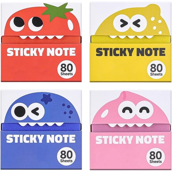 Transparent Glitter Sticky Notes, 3 x 3 Inch Waterproof Clear Notes ...