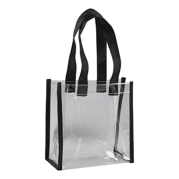 Transparent Handbag Sewing Cosmetic Shopping Jelly Bag for All Your Beauty