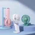 thumbnail image 1 of Transparent Handheld Fan 3 Speed Settings USB Rechargeable Portable Mini Fan Compact Travel Size for Women Men Outdoor by PALIFEUR, 1 of 7