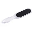 thumbnail image 1 of Transparent Handle Foot File - Double Sided Thickened Sandpaper Pedicure Tool for Callus Removal, Dead Skin, and Manicure, 1 Pack, 1 of 7