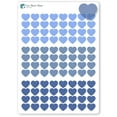 thumbnail image 1 of Transparent Heart Planner Stickers/ DIY Calendar Stickers / Bullet Journaling / Bujo / Essential Productivity Stickers, 1 of 9