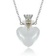 thumbnail image 1 of Transparent Heart Vial Bottle Necklaces for Steel Chain Make a for Wish Blood Vial Necklace Women Jewel, 1 of 9