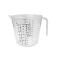 Transparent Heat Resisting Plastic Measuring Jar for Milk and Water