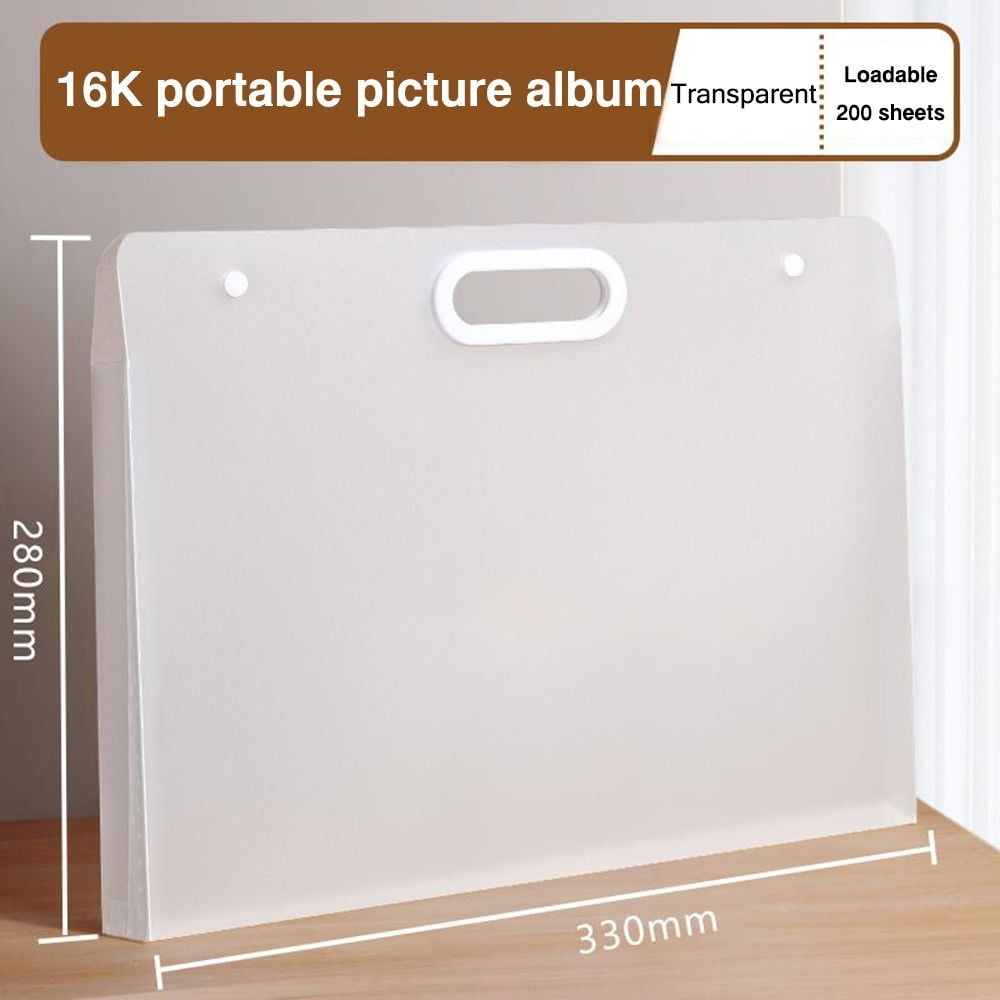 Transparent High Quality 4K/8K/16K Paper Organizer Drawing Bag ...