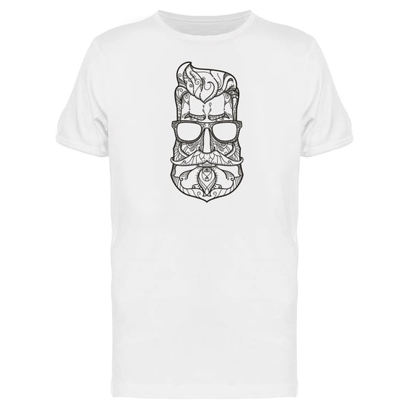 Transparent Hipster Man Tee Men's -Image by Shutterstock