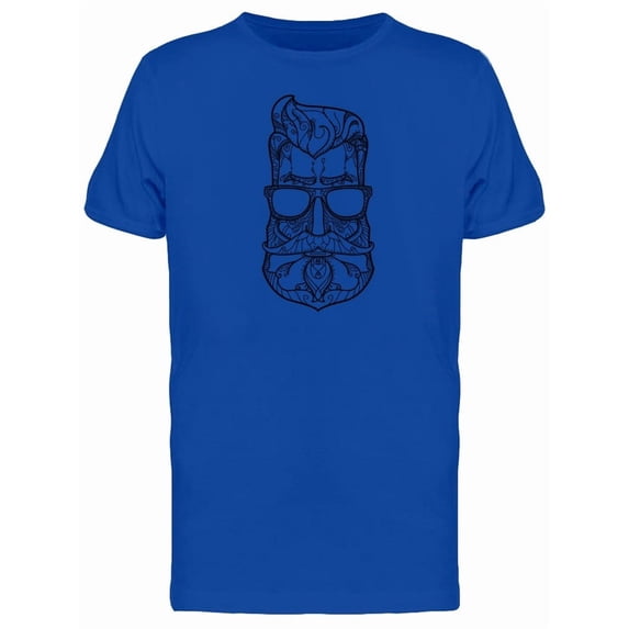 Transparent Hipster Man Tee Men's -Image by Shutterstock