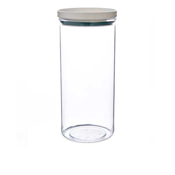 Transparent Jar With Lid Food Grade Grain Storage Box Moisture-Proof Sealed Container For Kitchen Organization Blue 700Ml 1 Piece