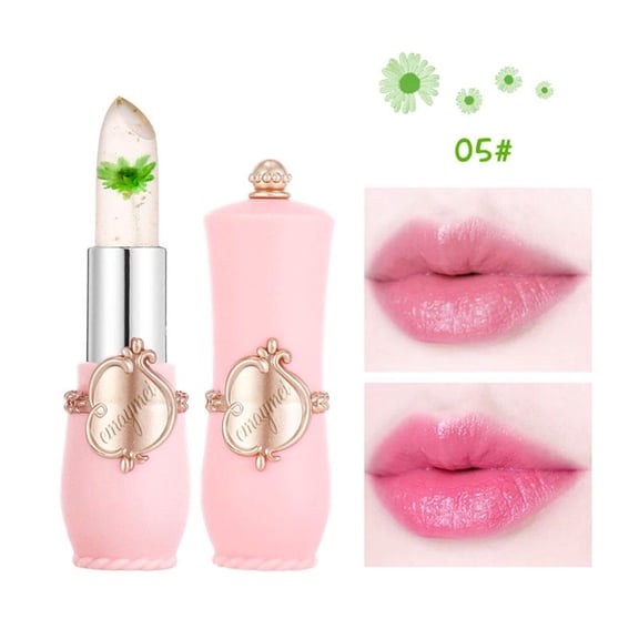 Magik Flower Lipstick Color Jelly Transparent Magic Changing Lip Temperature Change