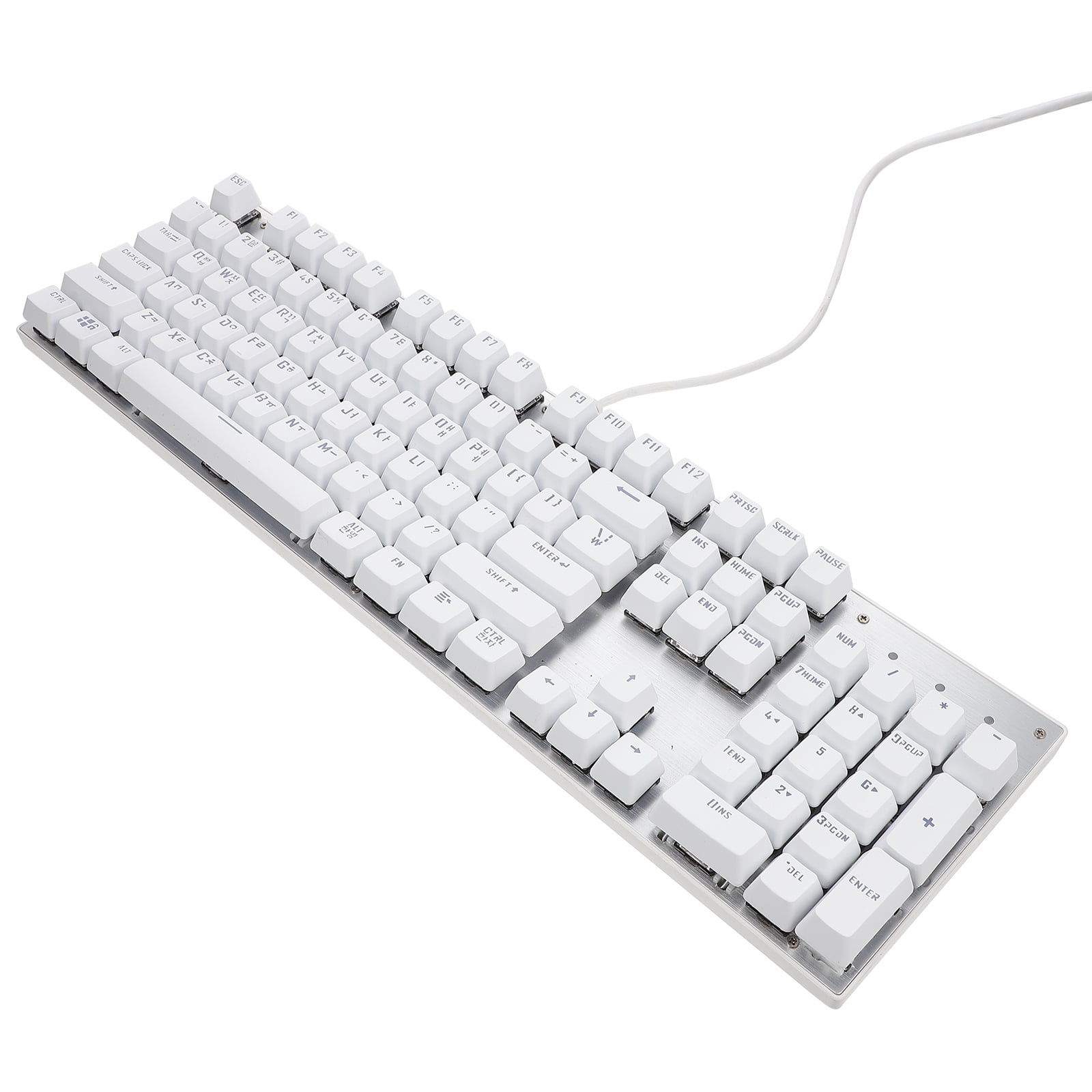 Transparent Keycap Glow in The Dark Game Keyboard and Computer Keyboards Wired Lighted