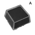 thumbnail image 1 of Transparent Keycaps Double-layer Keycaps Removable Paper Clips V9K9, 1 of 8