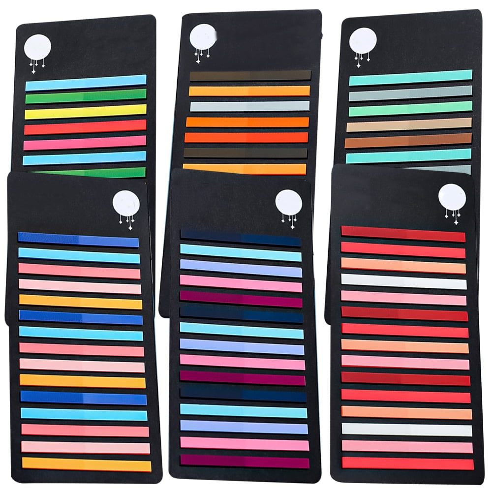 Transparent Labels Micro Sticky Notes Reading Strips Book Tabs for