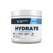 Transparent Labs Hydrate Electrolyte Powder - 40 Servings, Tropical Punch