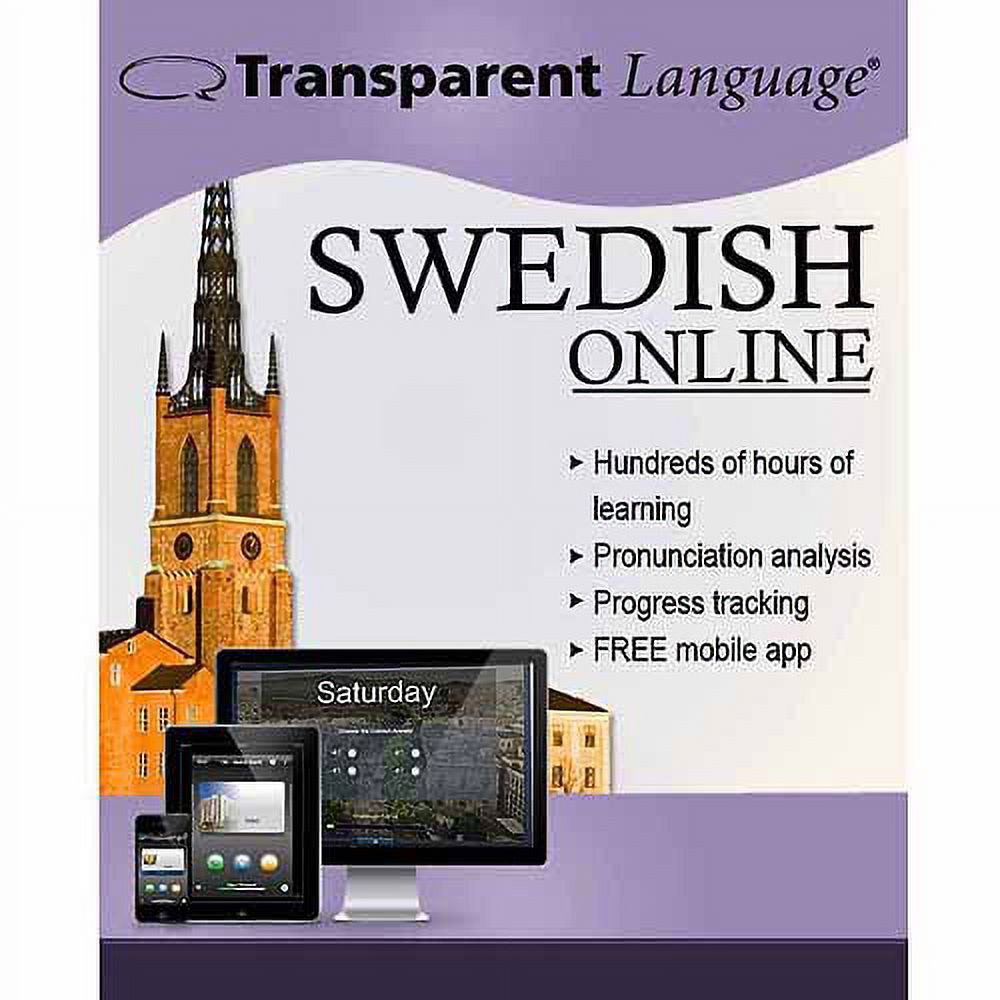 Transparent Language Online Swedish (12 Month) (Digital Code) - image 1 of 1