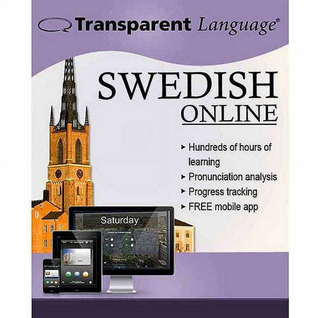 Transparent Language Online Swedish (12 Month) (Digital Code)