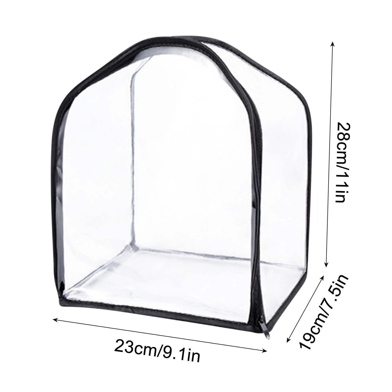 Transparent Large Capacity Bag Storage Box – Visual Organizer, Foldable ...