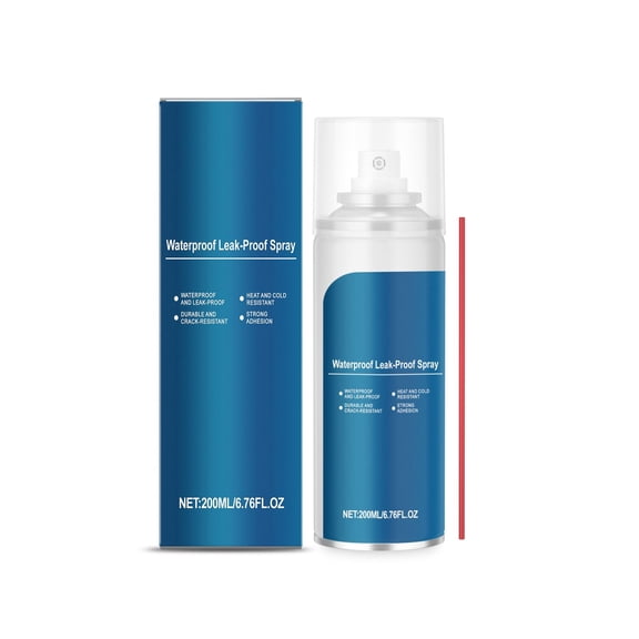Transparent Leak Spray Sealant Agent For Long Lasting Easy Application On Multiple