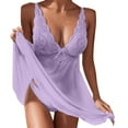 thumbnail image 1 of Transparent Lingerie Sexy Pajamas Underwear Suspenders Dress Women Lace, 1 of 3