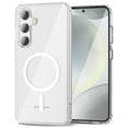 thumbnail image 1 of Transparent Magnetic Case for Samsung Galaxy S24 Ultra S23 Ultra S22 Ultra S24 Plus, Compatible with Magsafe, 1 of 7
