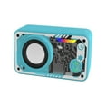 thumbnail image 1 of Transparent Mechanical Design Bluetooth Speaker, Colorful Gradient Light Wireless Mini Speaker, Compact Desktop Speaker with Exposed Components, Portable Outdoor Small Speaker for Modern Decor, 1 of 6