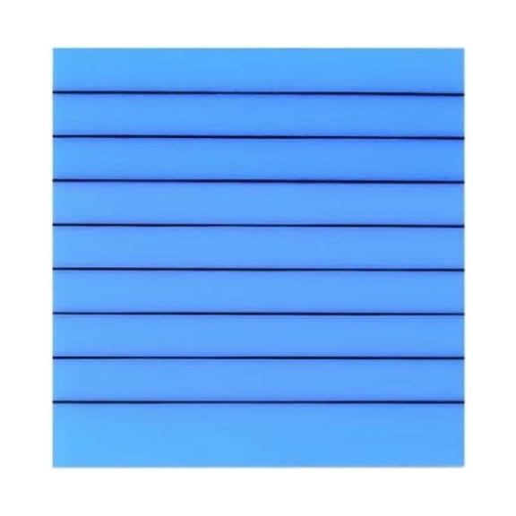 Transparent Memo Sticky Notes, 50 Sheets Sticky Pet Note, Line Designed, Blue - Pack Of 3