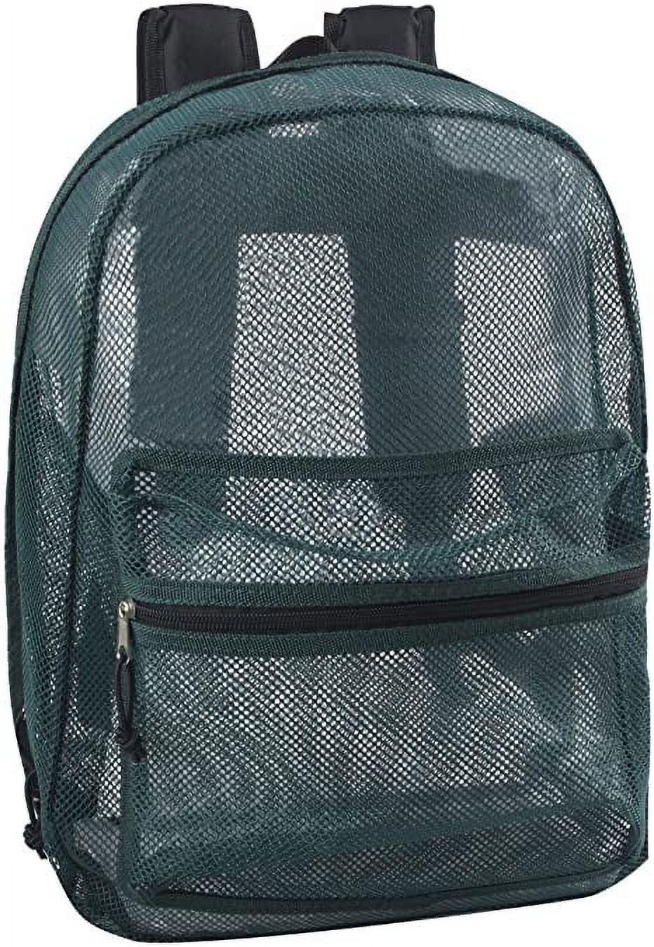 Transparent Mesh Backpacks for School Kids, Beach, Travel Mesh See