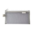 thumbnail image 1 of Transparent Mesh Pencil Pouch 8.66x4.5 Inch Heavy-Duty Zippered Organizer Exam-Compliant Storage Bag Large Capacity Stationery Case for Office Supplies(Gray), 1 of 5