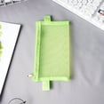 thumbnail image 1 of Transparent Mesh Pouches Clear Pencil Pouch,Nylon Mesh Pencil Case,A6 Size Mesh Zipper Pouch Bags,Portable Large Capacity Stationery Storage Pouch, 1 of 7