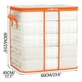 thumbnail image 1 of Transparent Mesh Storage Bags​ - Large Capacity Organizers for Home/Travel/Office, Reusable & Tear-Resistant, 1 of 3