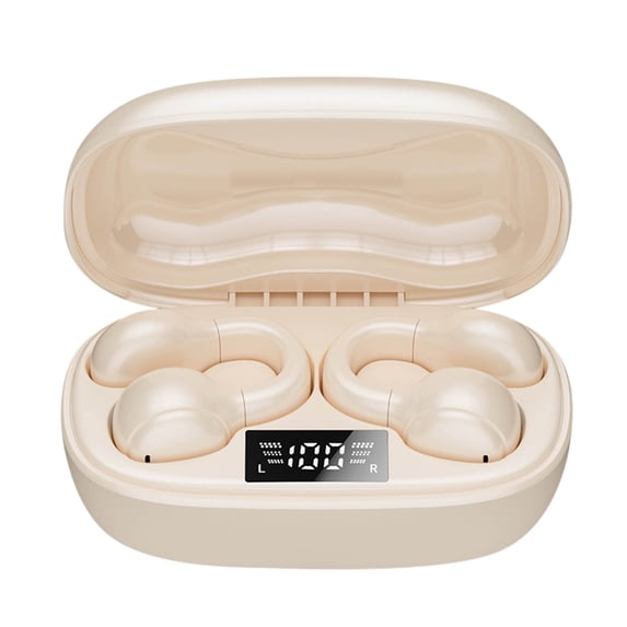 Transparent Mini Earbuds,Bluetooth 5.3 Headphones,Wireless Sport Earphones,HiFi Stereo Audio Earbuds,Long Battery Life Headphones,Comfort All Day Wear Earphones,Type C Fast Charging Headphones