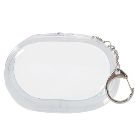 Transparent Mobile Phone Cable Case, Waterproof Cord Charger Organizer Box, Clear PVC Storage Bag with Keychain, Multifunctional Cable Keeper Cord Organizer for Home Travel