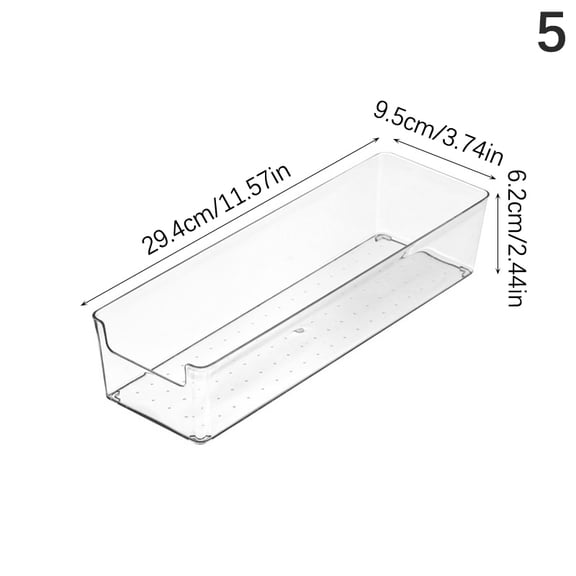 Transparent Multi Size False Eyelash Storage Box For Eyelash Extension Tool Organizer Lash Lift Accessories Desk Office Storage