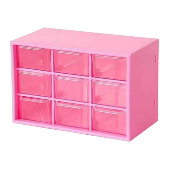 Transparent Multifunctional Compartment Storage Box - Desktop Drawer-Style Organizer, Cosmetic & Jewelry Box for Small Items & Accessories