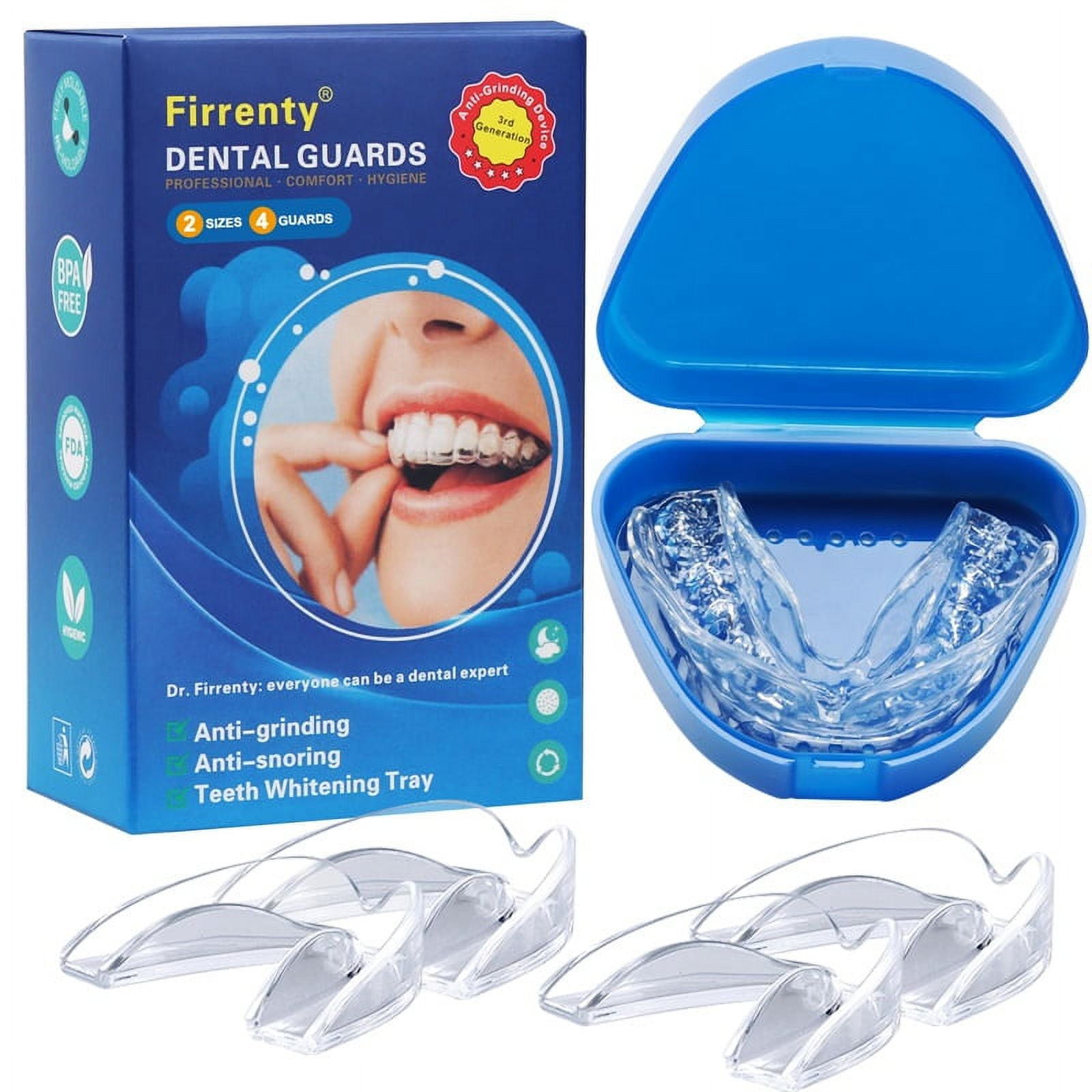 Transparent Nighttime AntiGrinding Braces, Mouth Guard For Grinding Teeth And Clenching Anti