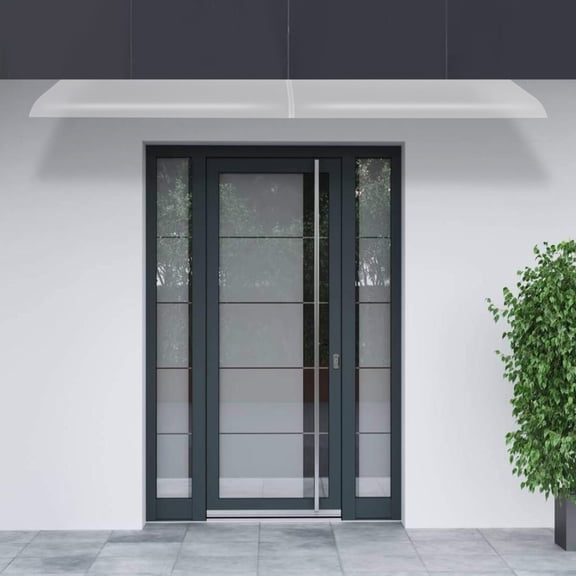 Transparent PET Material 200x40cm Rain Shelter Doors And Windows, Awning, Outdoor Balcony, Sun Protection And Rain Cover