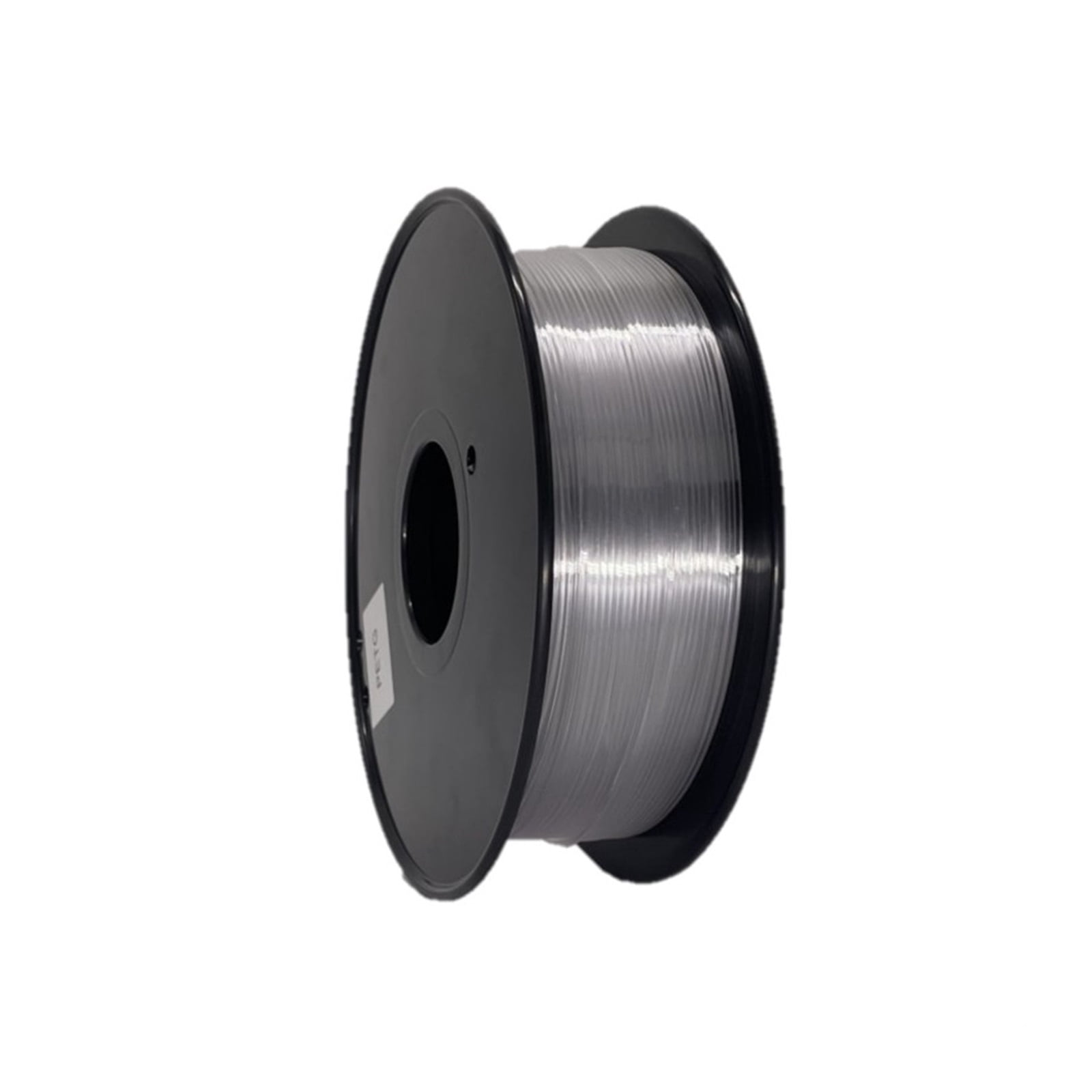 Transparent PETG Filament, 1.75mm +/-0.02mm for Most 3D Printer & 3D Pen, Solid Yarn 3D Printer Accessory, 1KG Neatly Wound