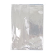 Transparent PVC Book Sleeve A6/A5 BooK Cover Binder Notebook Cover Waterproof Fit for Most Planner Binder Scrapbook