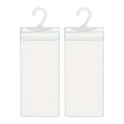 Transparent PVC Disability Sign Hook Bag for Cars, Parking Sign Storage with Large Plastic Hook, Flexible and Durable Disability Card Holder for Vehicles