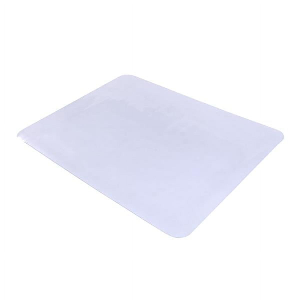 Transparent PVC Dull Polish Floor Mat, Anti Scratch Chair Floor Protector Mat, Smooth Glide Desk Chair Mat, Durable Thick PVC Mat, Suitable for Home Office Hard Floor Carpet Tiles Use