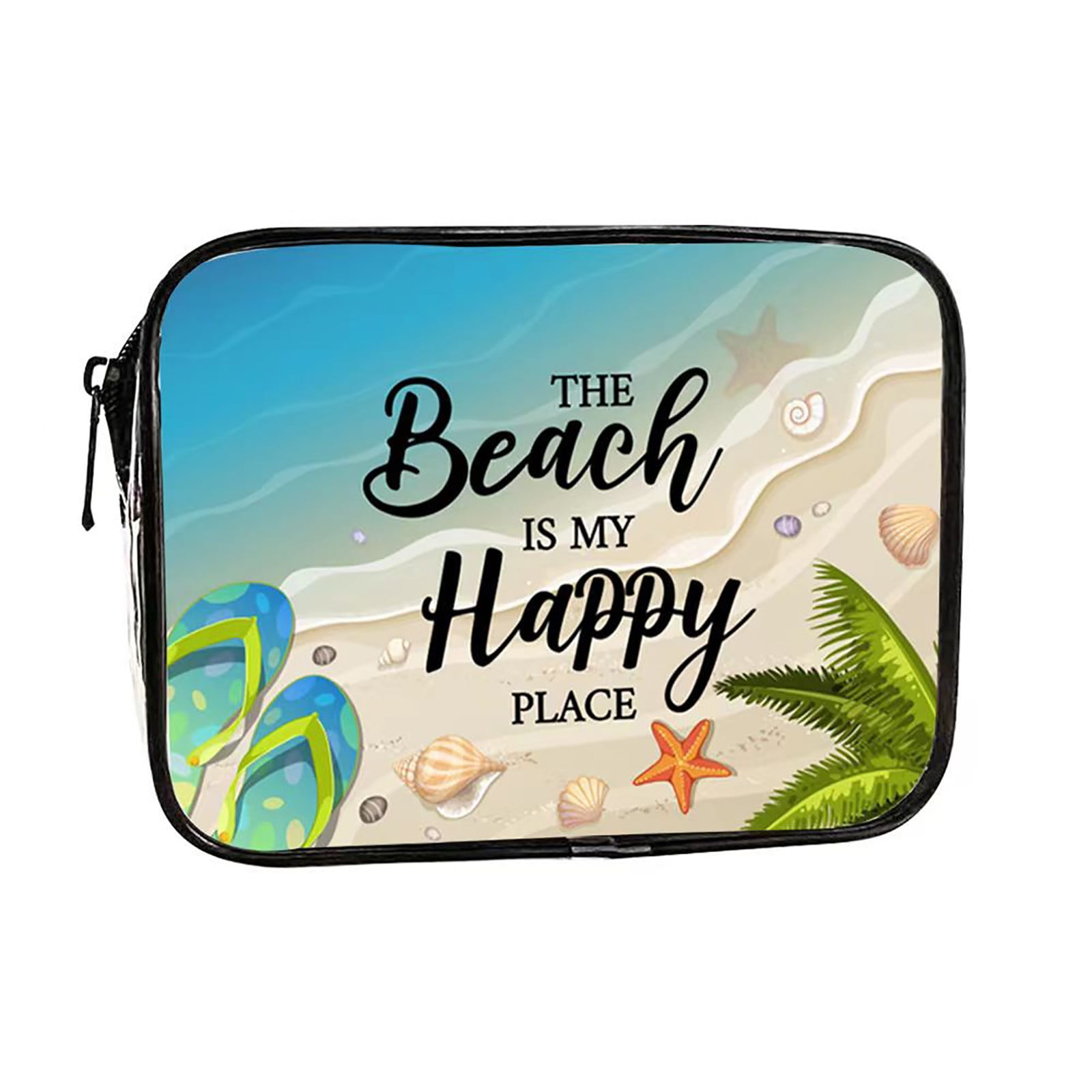 Transparent PVC Material Portable Printed Makeup Bag Cruise Cabin Gift Exchange Ideas Clear Bags