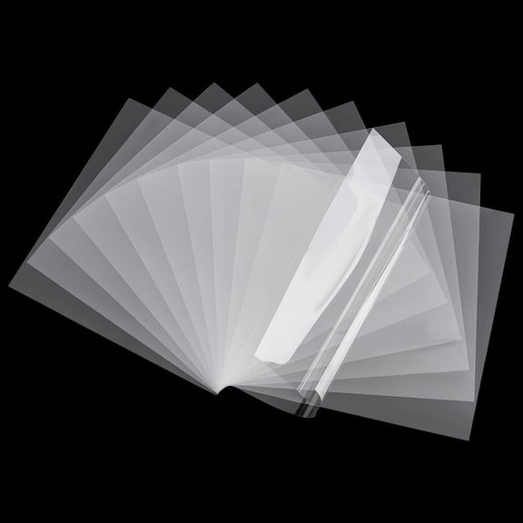 Transparent PVC Sheet Square Clear 200x200x0.2mm for DIY