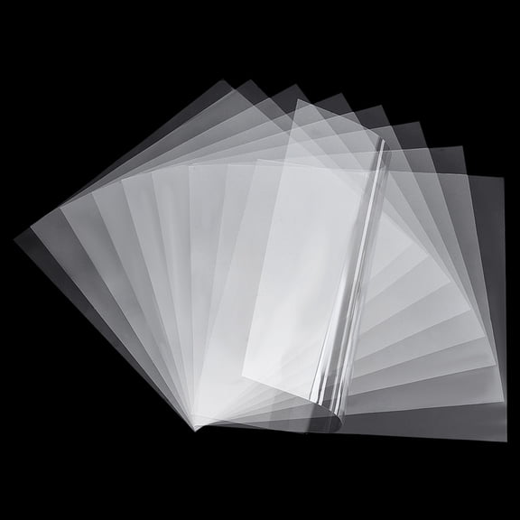 Transparent PVC Sheet Square Clear 300x300x0.2mm