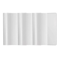 Transparent PVC Vaccination Card Protector, Water Resistant Document Holder for Health Records, Foldable Sleeve with Easy Identification, Standard Size Cover