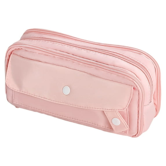 Transparent Pen Pouch, Clear Pencil Case, Multi-Functional Stationery Organizer with Reinforced Tear-Resistant Material and Eco-Friendly Customizable Design for Office and Daily Use