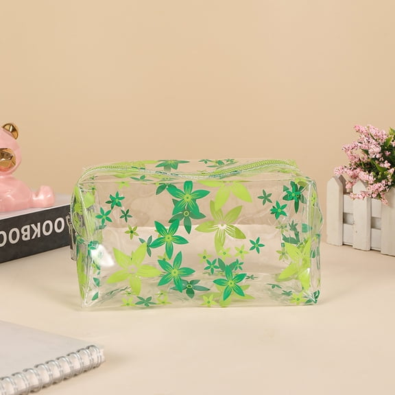 Transparent Pencil Case under $5! Yrmaups Clear Pencil Case, Transparent Large CapacityschoolSupplies forgirls, Cute Aesthetic Stationery Organizer for Teens, Makeup Bag, Travel Essentials Case