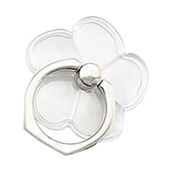 Transparent Phone Ring Holder - 360° Rotation, 180° Foldable, Strong Adhesive - for Universal Smartphones and Tablets