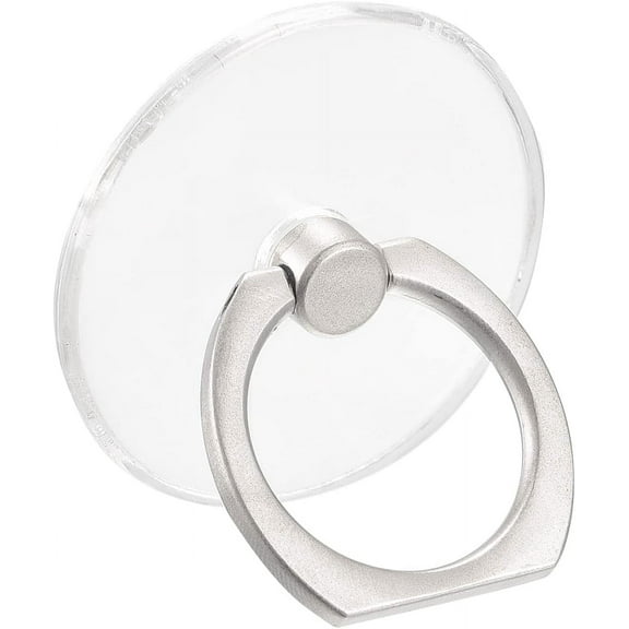 Transparent Phone Ring Holder, Clear Finger Grip Stand for Phone, Case, Tablet (Round Shape)