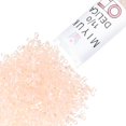 thumbnail image 1 of Miyuki Delica Seed Beads – Size 11/0 (1.6 mm), DB1243, Transparent Pink Mist AB, 7.2 g, Approx. 1440 Beads, 1 of 7