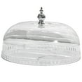 thumbnail image 1 of Transparent Plastic Cake Cover Dome 6.3"/7.7"/8.2"/9" Diameter Heat Resistant Food Dome Cover for Kitchen Use Reusable Food Warmer Plate Cover, Durable Dessert Stand Cover, 1Pc(Clear3,9x9x5.7"), 1 of 8