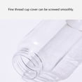 thumbnail image 1 of Transparent Plastic Cup Unisex Student Simple Water Bottle Portable Large Capacity Sports Cup Frosted Material, 1 of 8